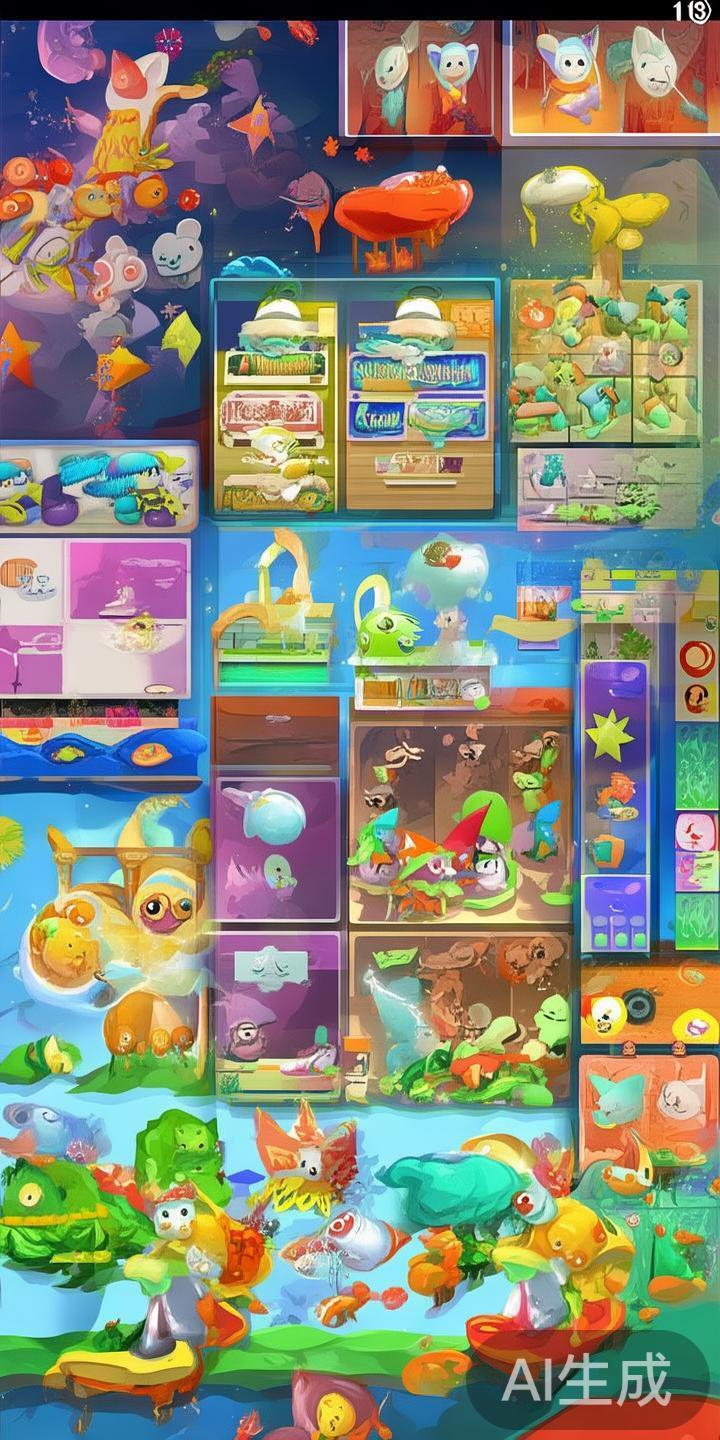 除了传统游戏，平台不断引入新的游戏类型，例如捕鱼和